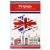 Тетрадь д/записи иностранных слов А6 32л. "Британский стиль"
