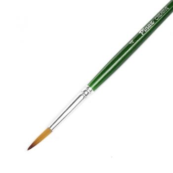 Кисть из синтетики №4 круглая "Pinax Creative"