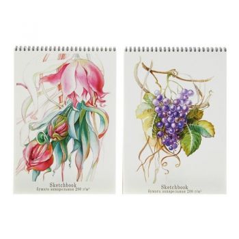 Блокнот-скетчбук А4 20л.200г/м2 "Sketchbook" акварельная бумага