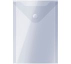 Конверт на кнопке А6 "OfficeSpace" прозрачный, 150мкм