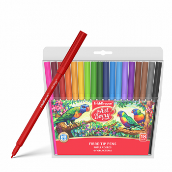 Фломастеры 18цв. "ArtBerry Super Washable"