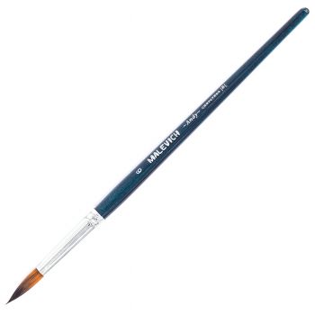 Кисть из синтетики №6 круглая "Малевичъ.Энди"