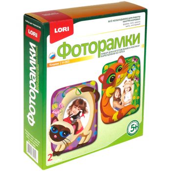 Фоторамки из гипса "Кошки-мишки""