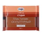 Пластилин скульптурный терракотовый мягкий 0,5кг