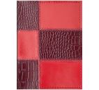 Обложка д/паспорта "Patchwork" кожа, ассорти
