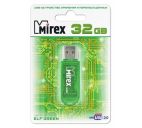 Флеш накопитель 32Gb Mirex Elf, USB 2.0 зеленый