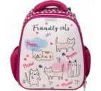Ранец "№1 School Friendly cats" экокожа