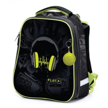 Рюкзак "Ergonomic. Play music" 37х29х17см 2 отд., на молнии