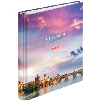 Тетрадь 120л. клетка "Путешествия. Sky landscape" на кольцах