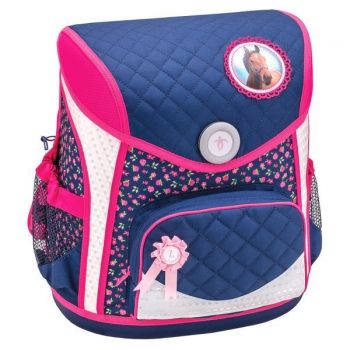 Ранец "Belmil Cool Bag. Blue Riding Horse" 36х31х23см