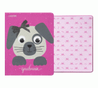 Дневник "DeVente. Dog with moving eyes" иск. кожа