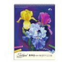 Скетчбук А4 30л. 150г/м2 "Ирисы"