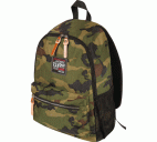 Рюкзак подростковый "DeVente. Camouflage" 40х29х13см, текстиль, черный с тёмно-зелёным