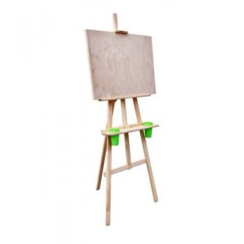 Мольберт "Лира Комплект" с дополнит. полкой, стаканами
