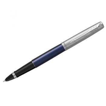 Ручка роллер "Parker Jotter Royal Blue CT" черная 0,8мм