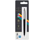 Ручка шар. "Parker Jotter" нерж.сталь, чёрный пласт. корпус, блистер