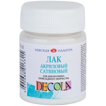 Лак акриловый сатиновый 50мл