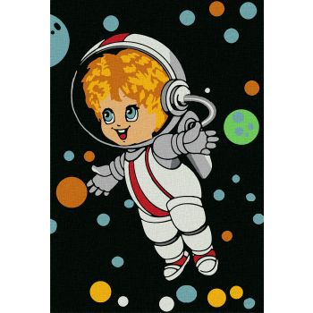 Картина по номерам "Отважный космонавт" 20х30