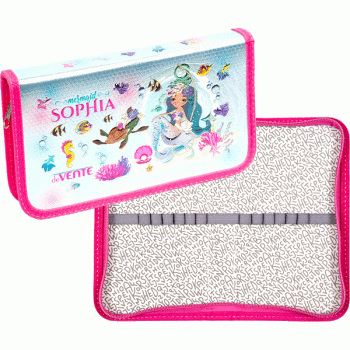 Пенал 1отд. "deVENTE. Mermaid Sophia" 20,5х12см