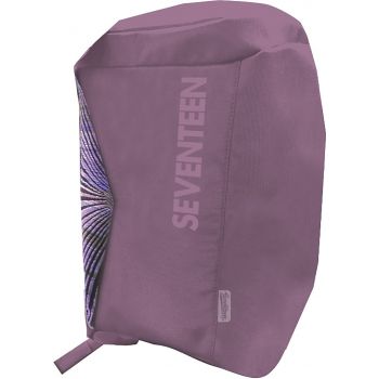 Рюкзак "Seventeen. Color optic fiber", со светящейся панелью и чехлом от дождя