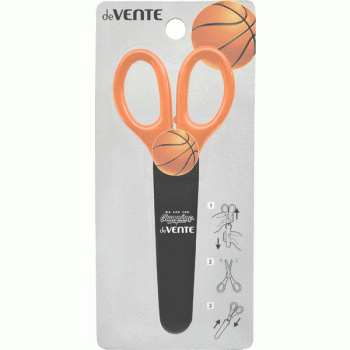 Ножницы детские 135 мм"deVENTE. 100% Cute. Basketball"