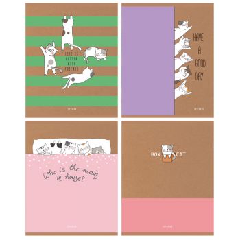 Тетрадь 48л. клетка "My sweet cat"