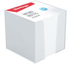 Блок д/записи "Premium" 9х9х9см в боксе, белый, 100% белизна