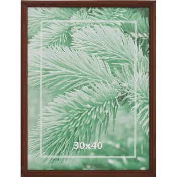 Ф/рамка 30*40, дерево, профиль 1, мокко