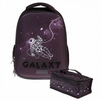 Рюкзак "Ergonomic Light. Galaxy" 38х29х15см 2 отд., 2+1 потайн. карман + термосумка