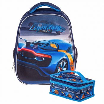 Рюкзак "Ergonomic Plus. Авто" 38х29х16см 2 отд., 2 кармана + термосумка