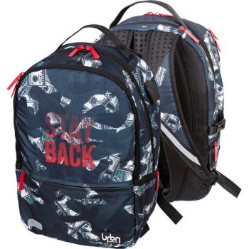 Рюкзак подростковый "DeVente.Red Label. Money Stay Back" 39х30х17см