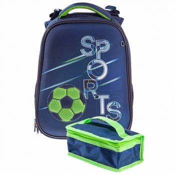 Рюкзак "Ergonomic Classic. Sports" 37х29х17см 2 отд., 2 кармана + термосумка