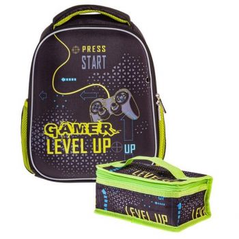 Рюкзак "Ergonomic Mini. Gamer" 35х27х13см 1отд., 2+1 потайн. карман + термосумка