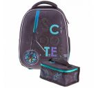 Рюкзак "Ergonomic Plus. Скутер" 38х29х16см 2 отд., 2 кармана + термосумка