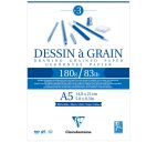 Скетчбук А5 30л. 180г/м2 "Dessin a grain" на склейке