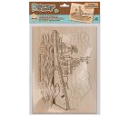 Доска для выжигания "Эсминец "Современный"