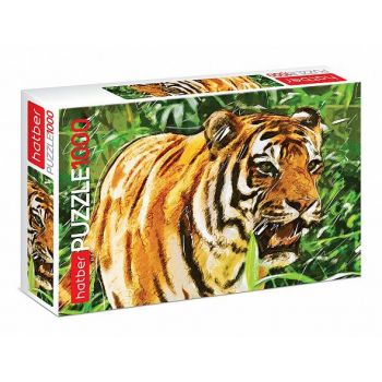 Пазлы "Взгляд тигра" 1000 элементов, А2