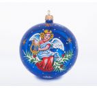 Шар "Ангелочек" 9,5см, стекло