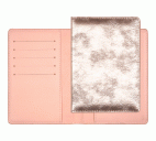 Обложка д/паспорта "deVente Voyager"  10х14см розовая