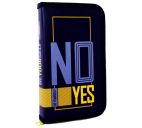 Пенал 1 отд. "Yes No" 19х11,5см с таблицей умножения