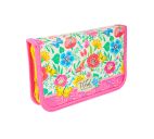 Пенал 1 отд. "Цветы-1" 19х11,5см