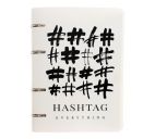 Тетрадь 80л. клетка А5 "Hashtag" пластик на кольцах