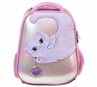 Рюкзак "Ergonomic Plus. Meow" 38х29х16см 2 отд., 2 кармана, нагрудная стяжка светоотраж