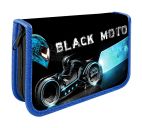Пенал 1 отд. "Black moto" 19х11,5см