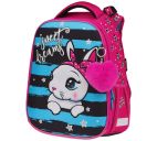 Ранец "Expert Max. Little bunny" 37х28х16см, 2 отд., дождевик, анатомич. спинка Berlingo