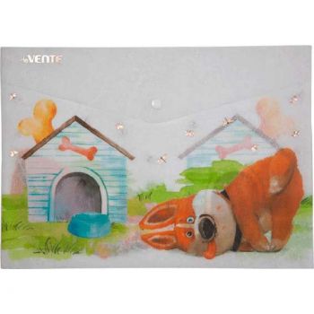 Конверт на кнопке "deVENTE Corgi" А4 180мк