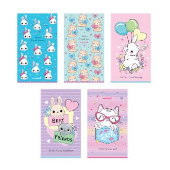 Блокнот А7 48л. "Cute animals" на склейке