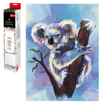 Алмазная мозаика "Коала" 30х40см