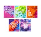 Тетрадь 48л. клетка "Сочный дым"