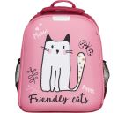 Ранец №1 School Light Friendly cats, 2 отд., 700гр